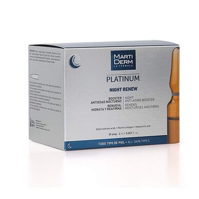 Ampolas Anti Idade Platinum Night Renew Wells