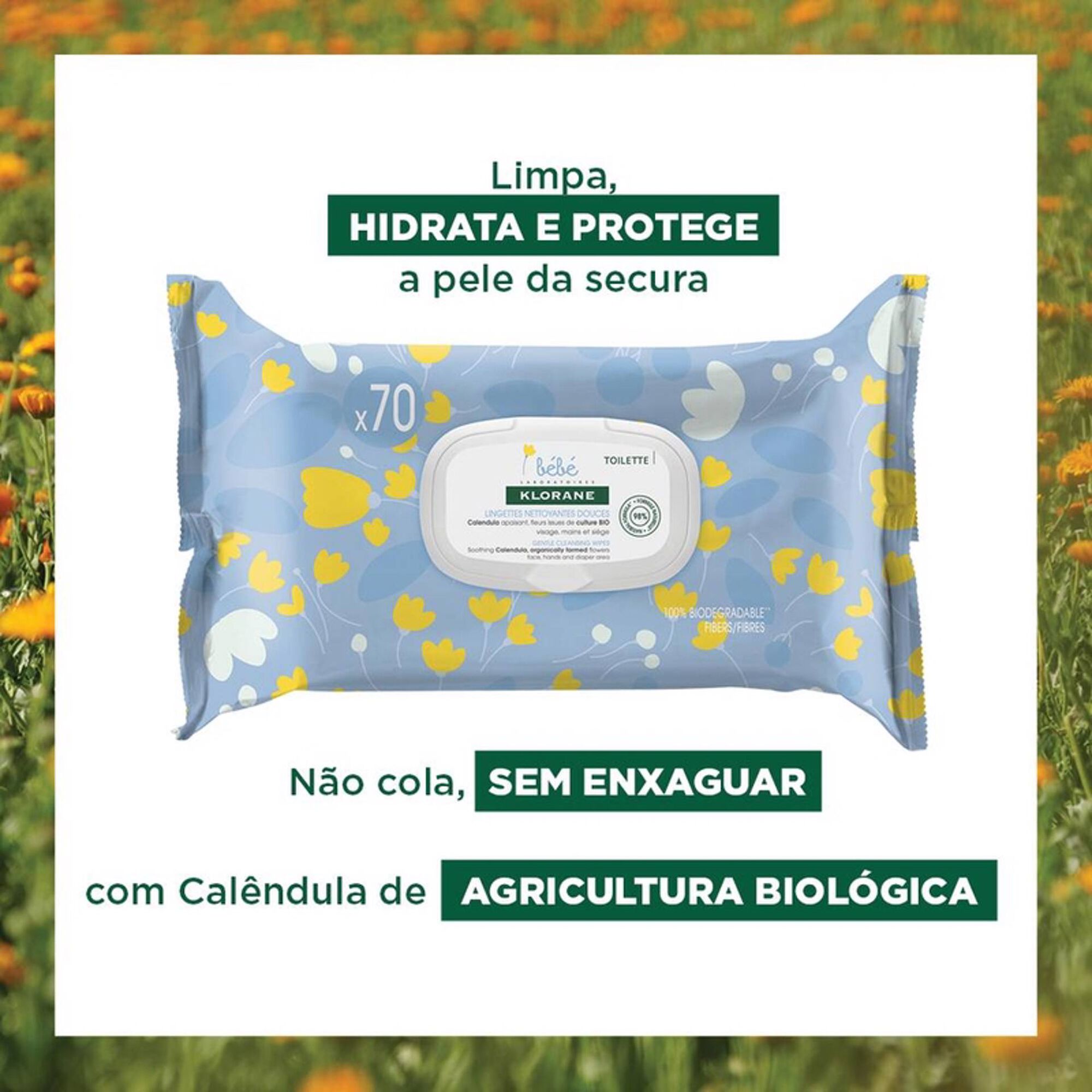 Toalhitas de Limpeza Suaves