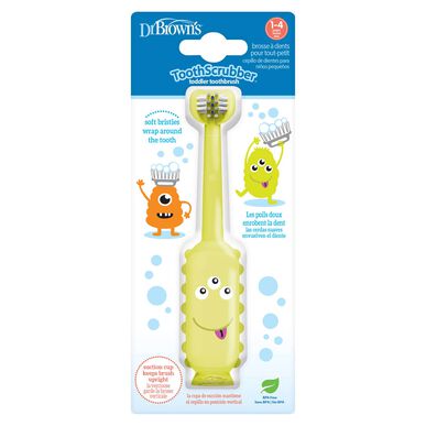 Toddler Toothbrush Scubber 1-4 A Wells Image 1