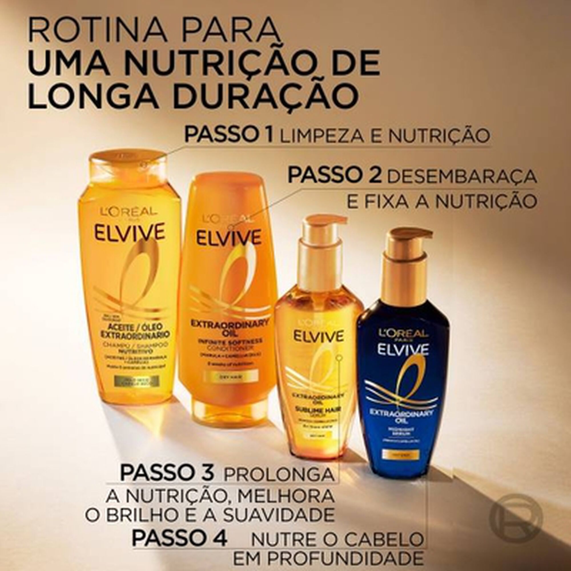 Elvive Óleo Extraordinário Sérum Nutritivo