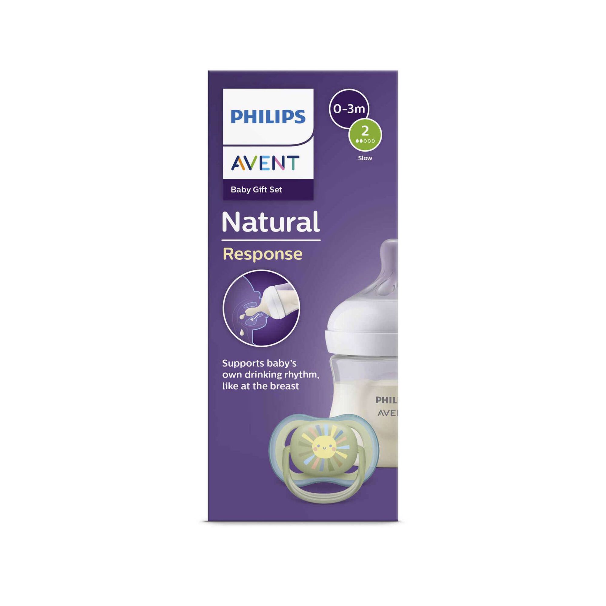 Conjunto Biberão Natural Response 0M+