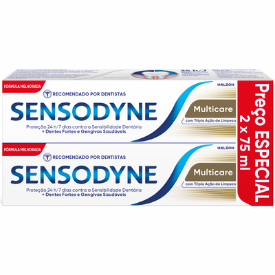 Pack Pasta Dentífrica Multicare