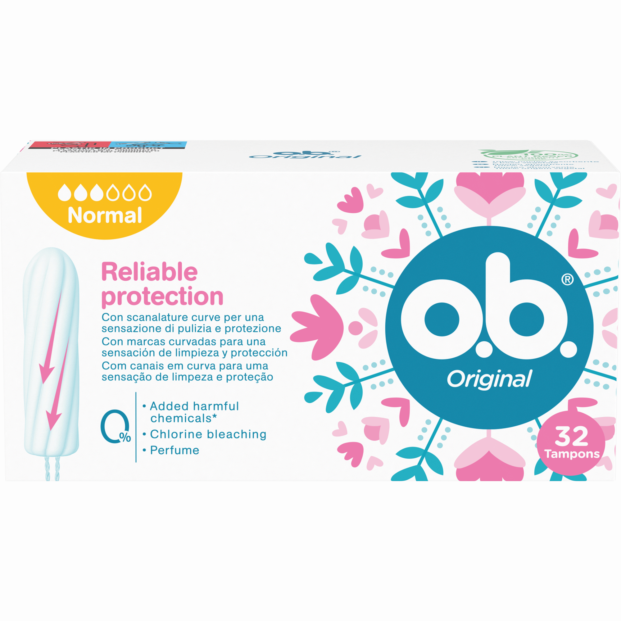 Reliable Protection Tampons Original Normal