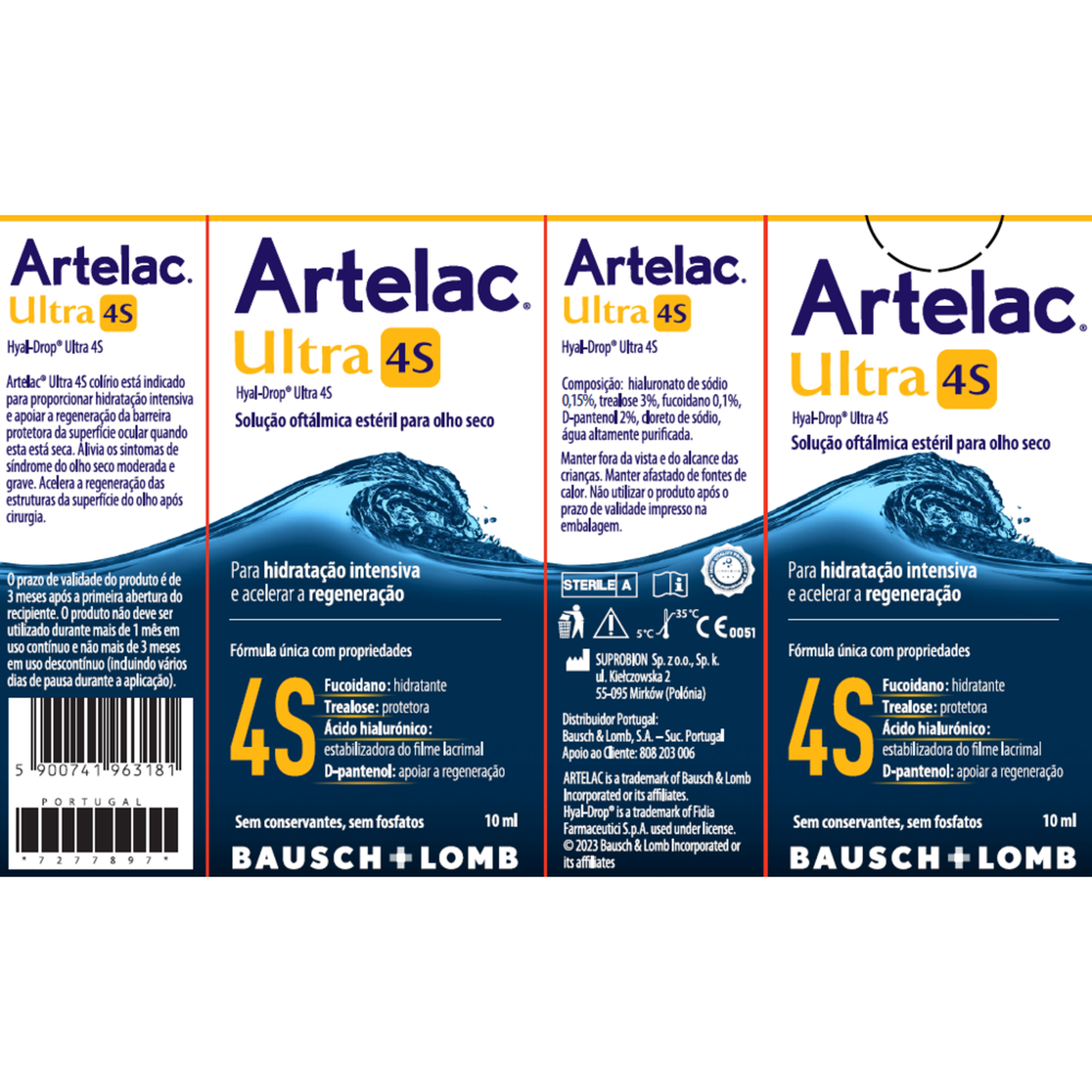 Solução Oftálmica para Olho Seco Ultra 4S