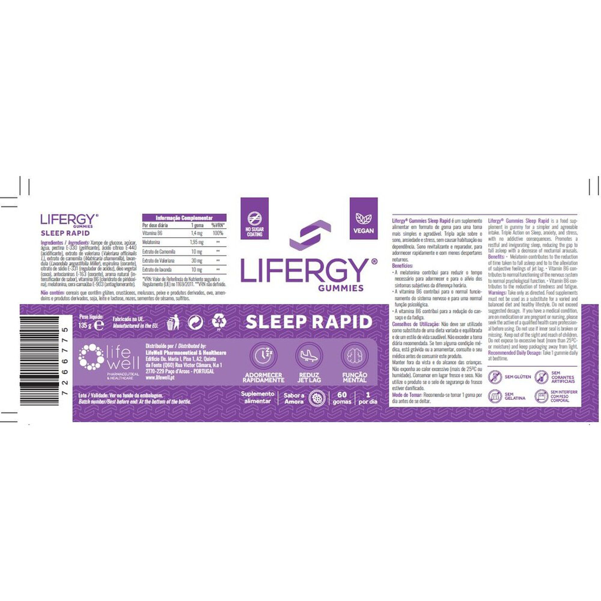 Lifergy Gummies Sleep Rapid
