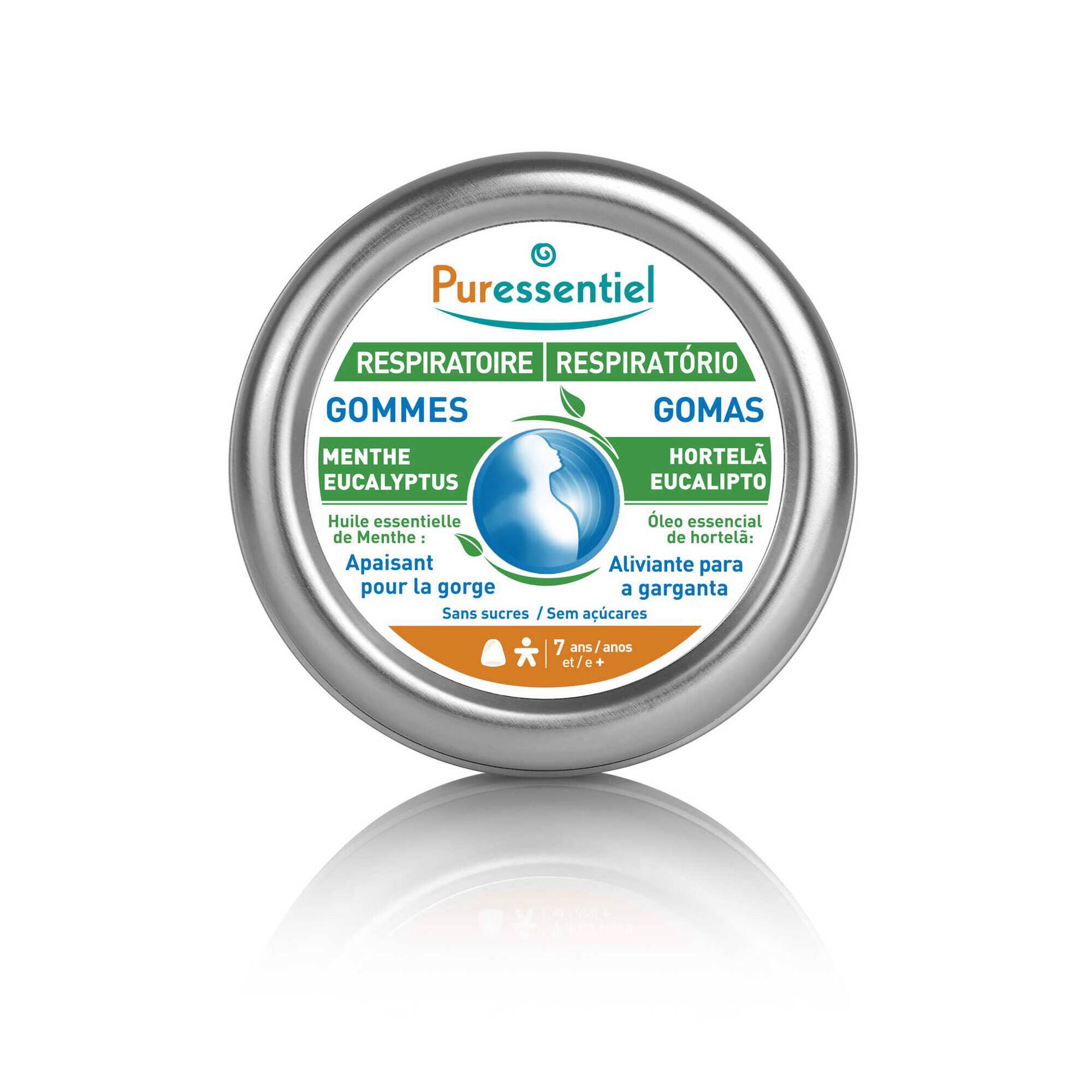 Respiratoire Gommes Menthe Eucalyptus