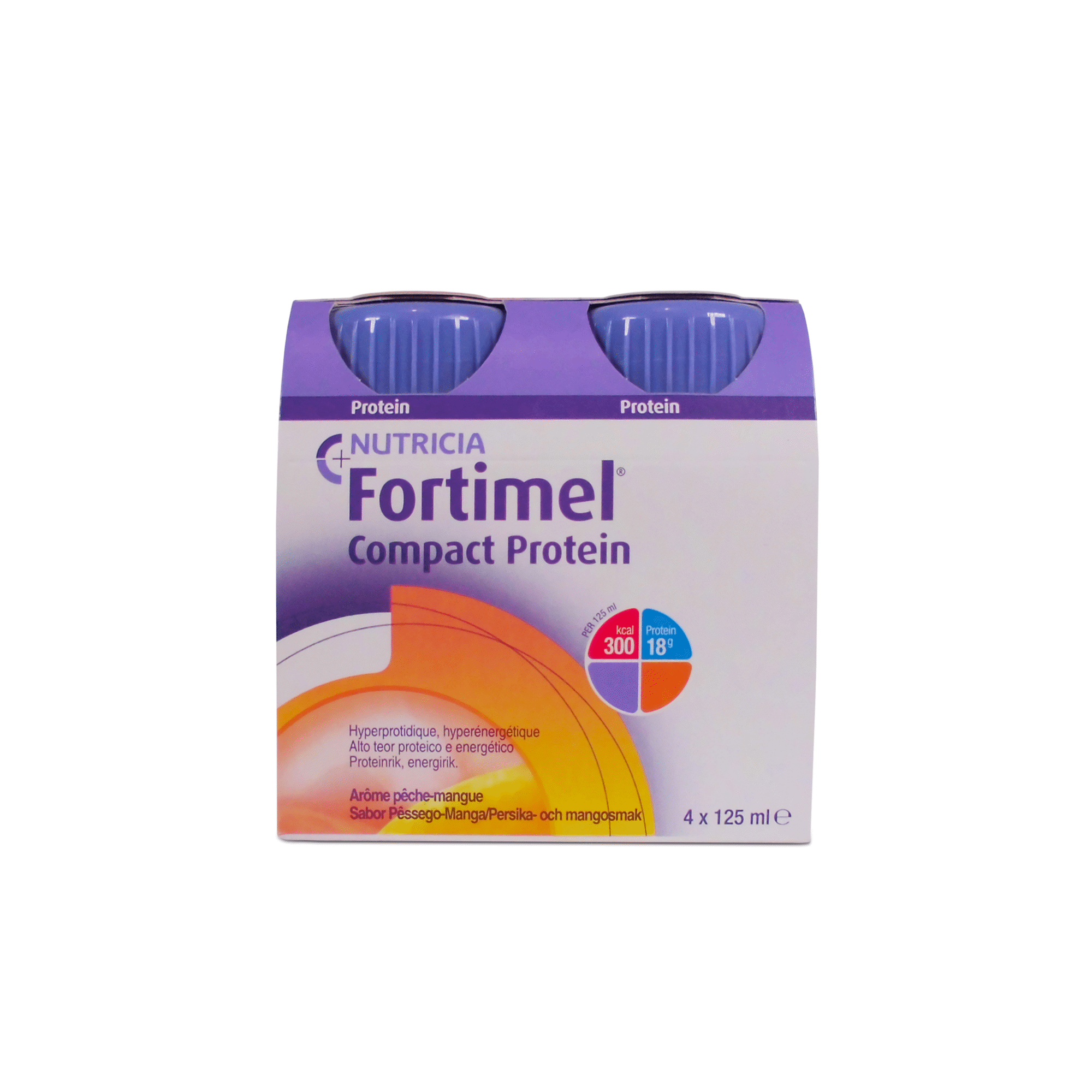 Fortimel Compact Protein Pêssego/Manga