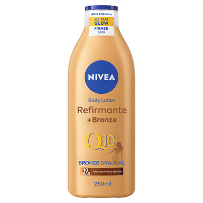 Body Lotion Refirmante e Bronze Q10