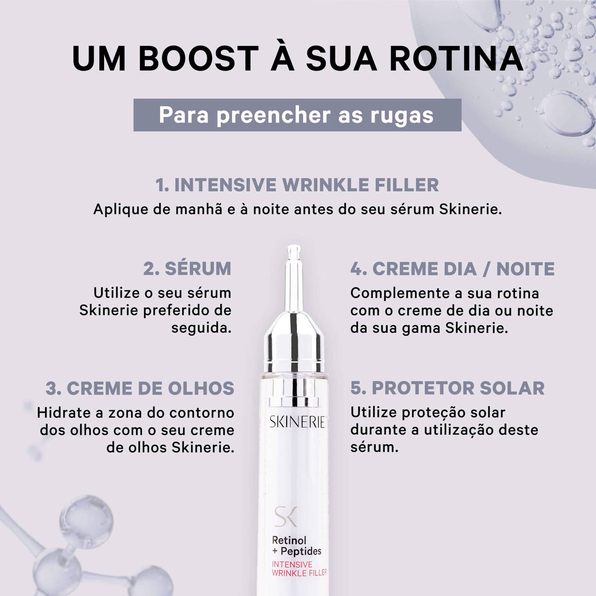 Sérum Rosto Retinol Intensive Wrinkle Filler