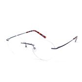 Armação Óculos Pure Titanium Azul 01 Wells Image 1