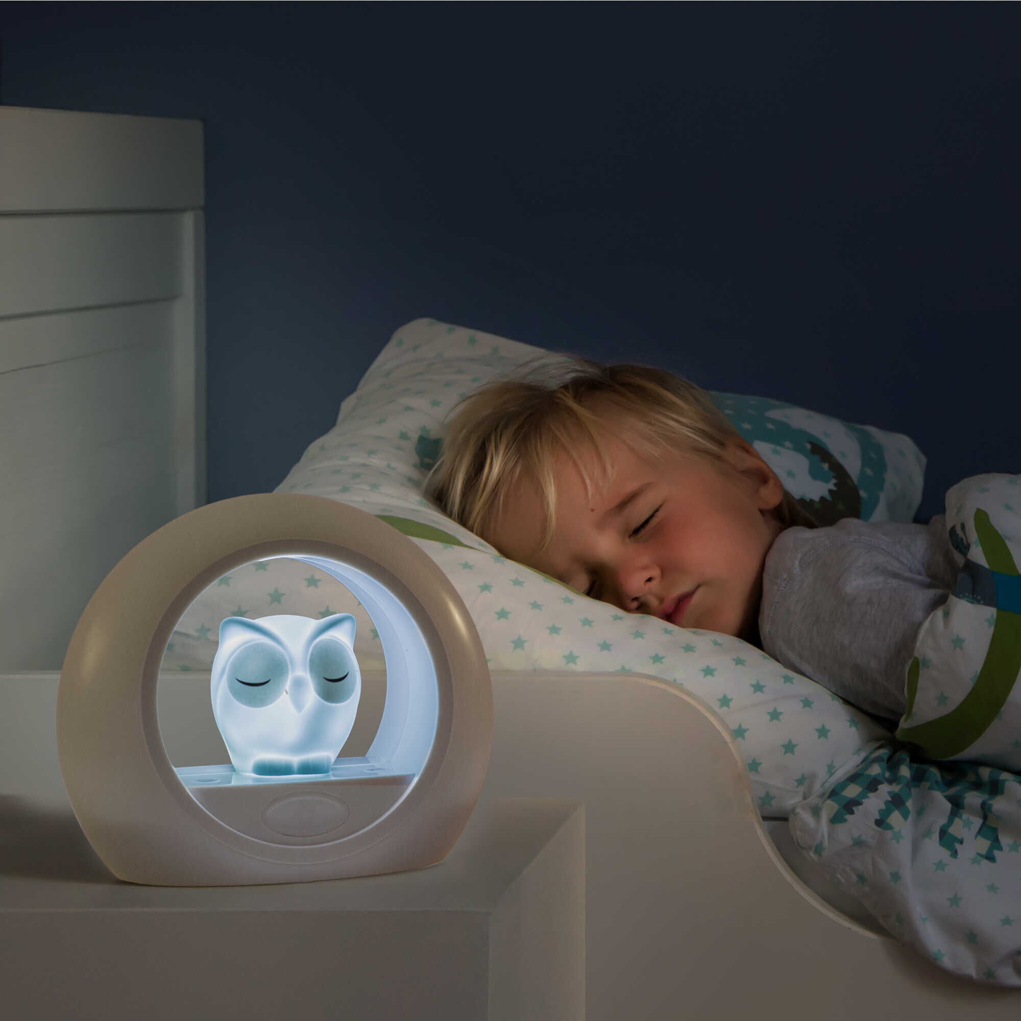 Nightlight With Cry Sensor Lou The Owl
