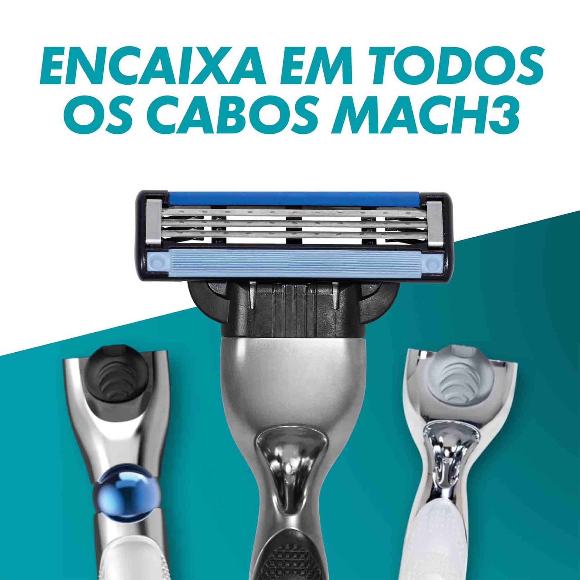 Recarga de Lâminas Mach 3