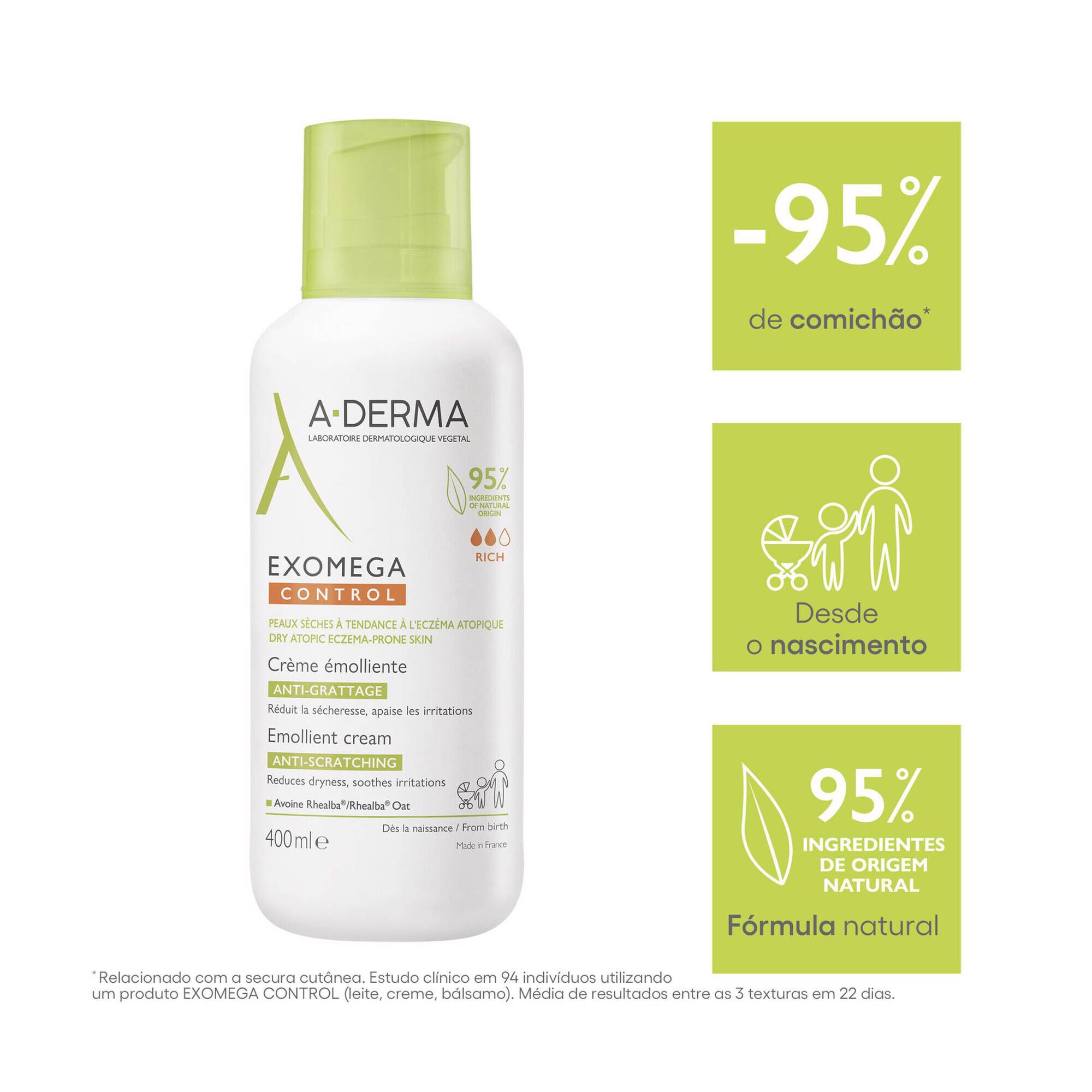 Exomega Control Emollient Cream