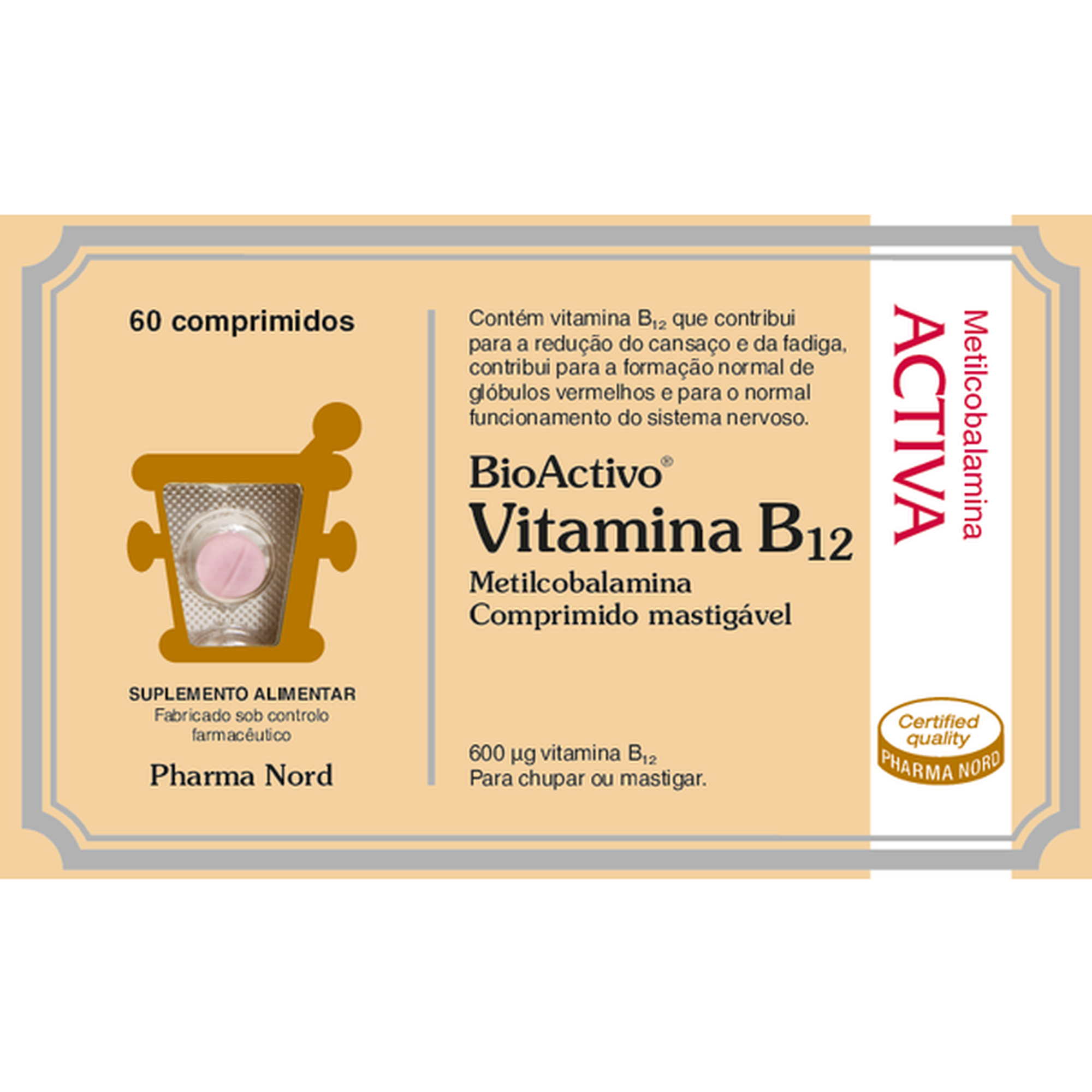 Suplemento Sistema Nervoso Vitamina B12