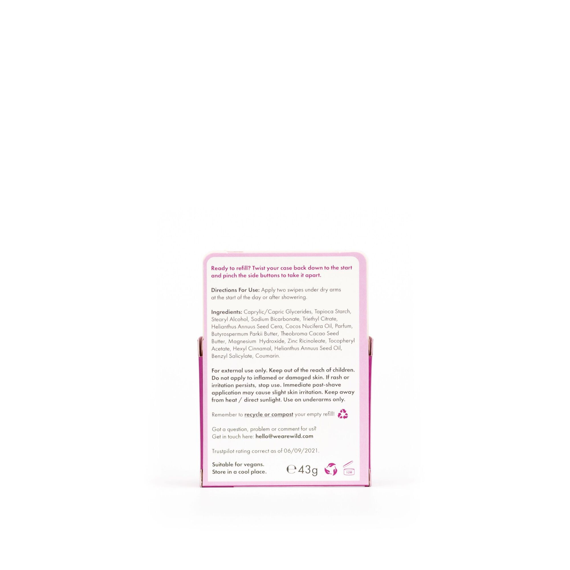 Natural Deodorant Refill Coco e Baunilha