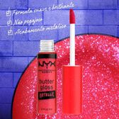 Buttergloss Metallic 09 Blood Vermelho 8 ml Wells Image 7