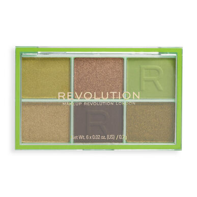 Paleta Sombras Reloaded Its Giving Green Mini Wells Image 1