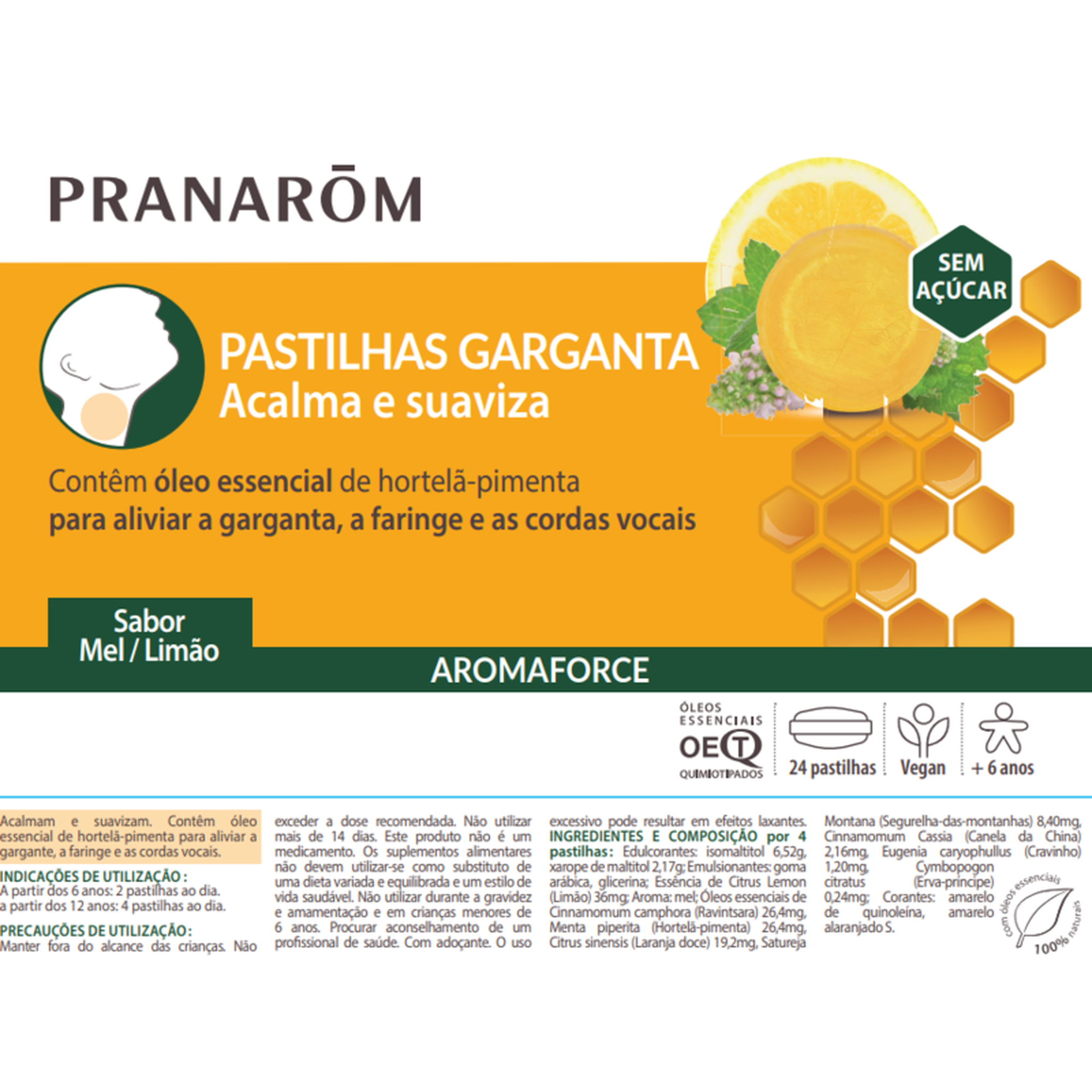 Pastilhas Garganta Aromaforce