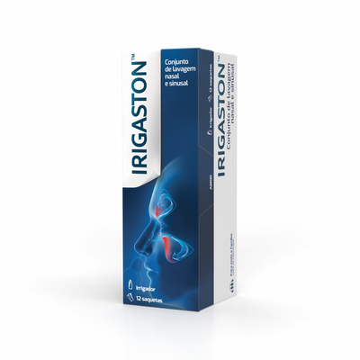 Kit Lavagem Nasal e Sinusal Irigaston