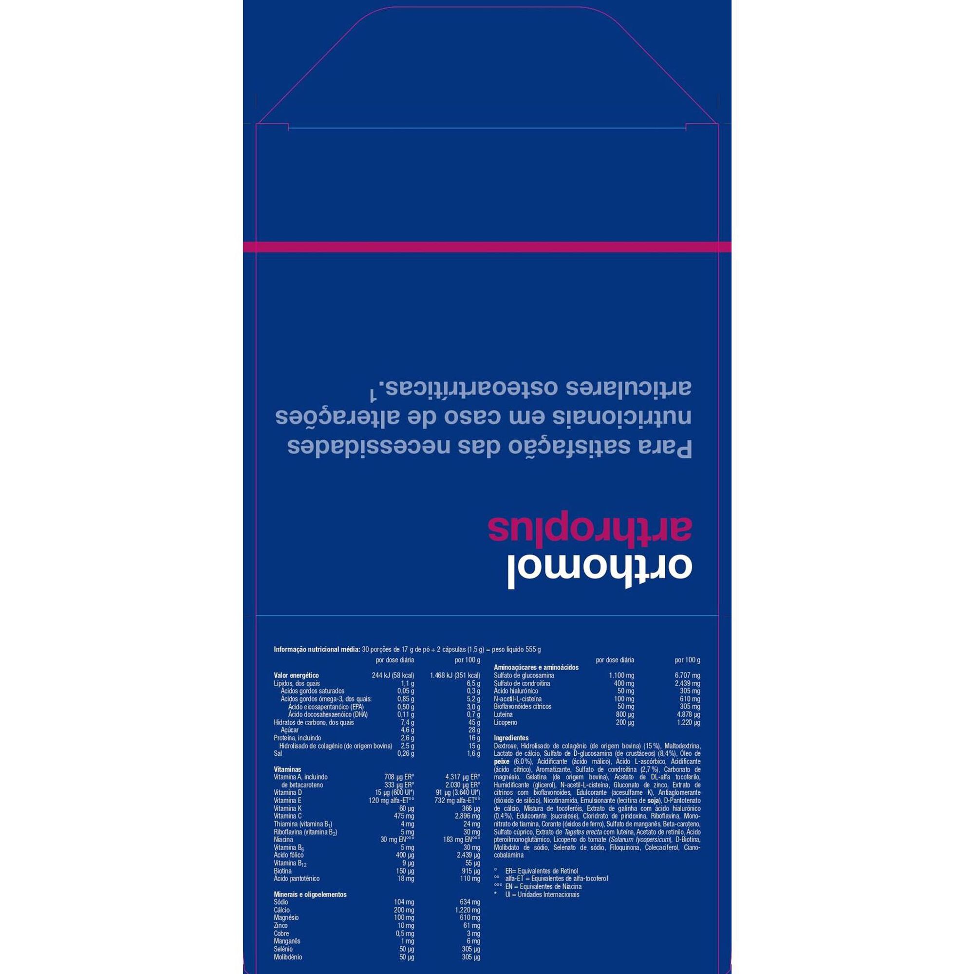 Orthomol Arthroplus Pó + Cápsulas