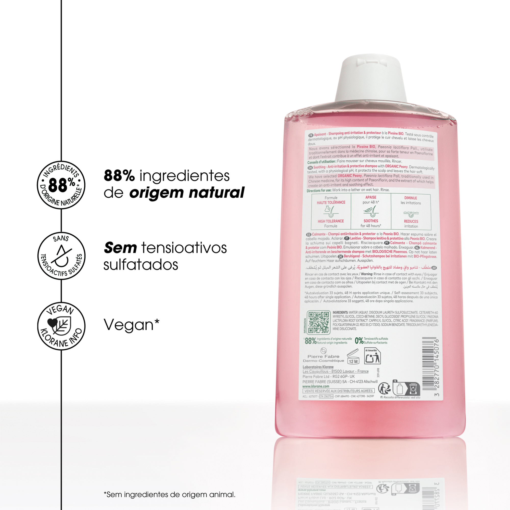 Peony 48h Soothing Anti-Irritation Shampoo