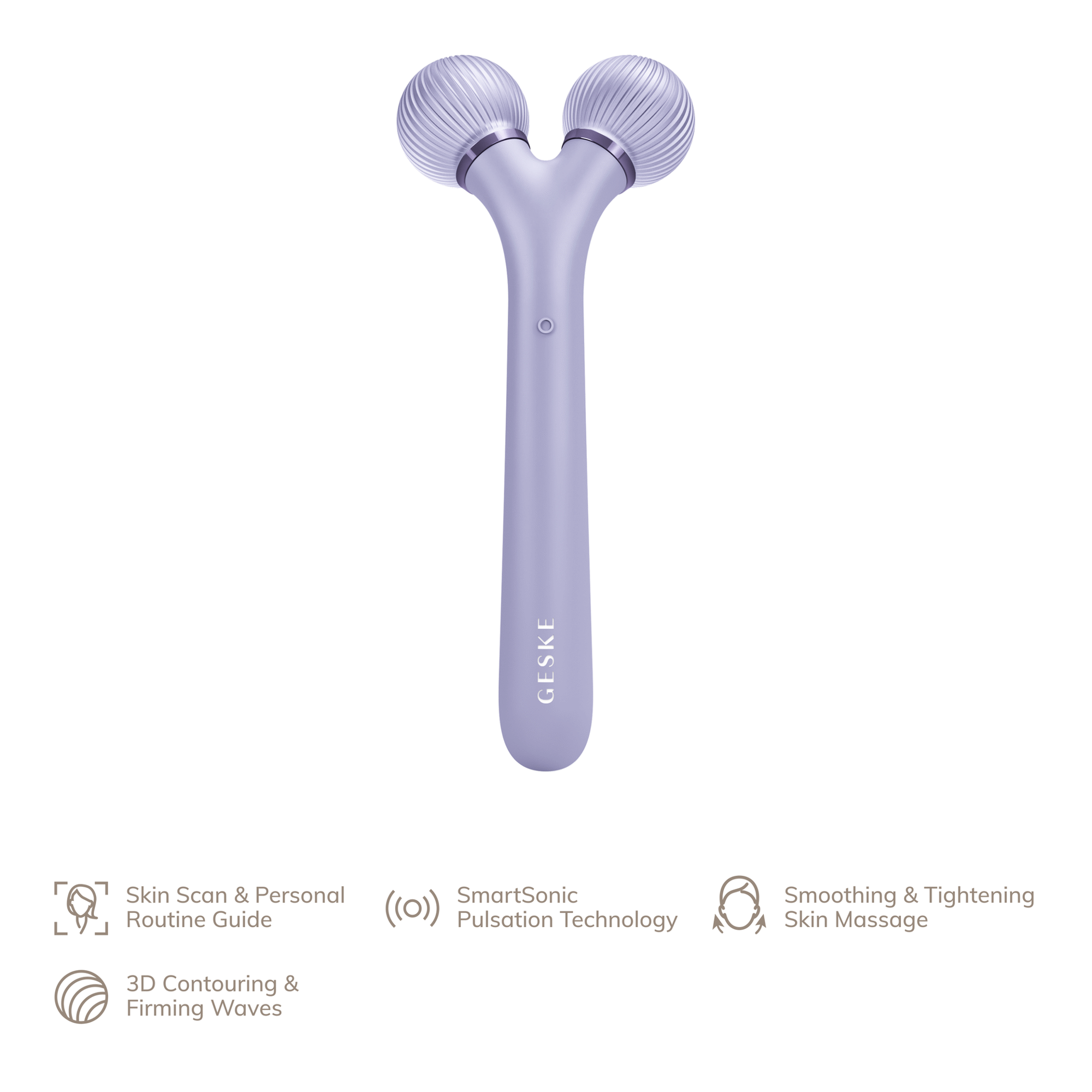 Rolo de Rosto Sonic 4 em 1 Roxo