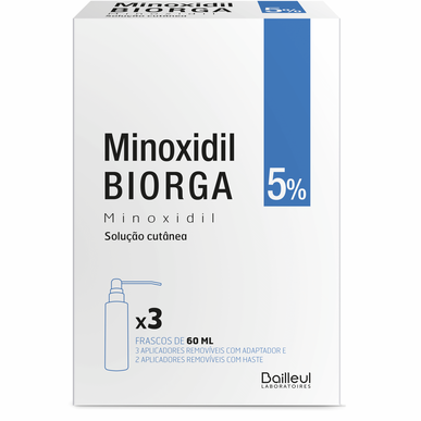 Pack Minoxidil 5% Solução Cutânea Wells Image 1