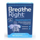 Tiras Nasais Breathe Right Transparentes Wells Image 1
