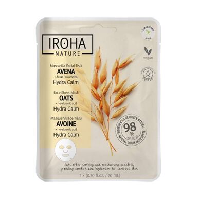 Face Mask Oats Hydra Calm Hyaluronic Acid Wells
