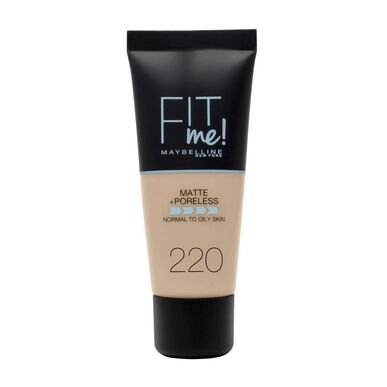 Base Fit Me Matte & Poreless 220 Natural Beige 30 ml Wells