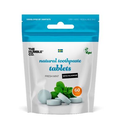 Dentífrico Natural em Pastilha C/Flúor