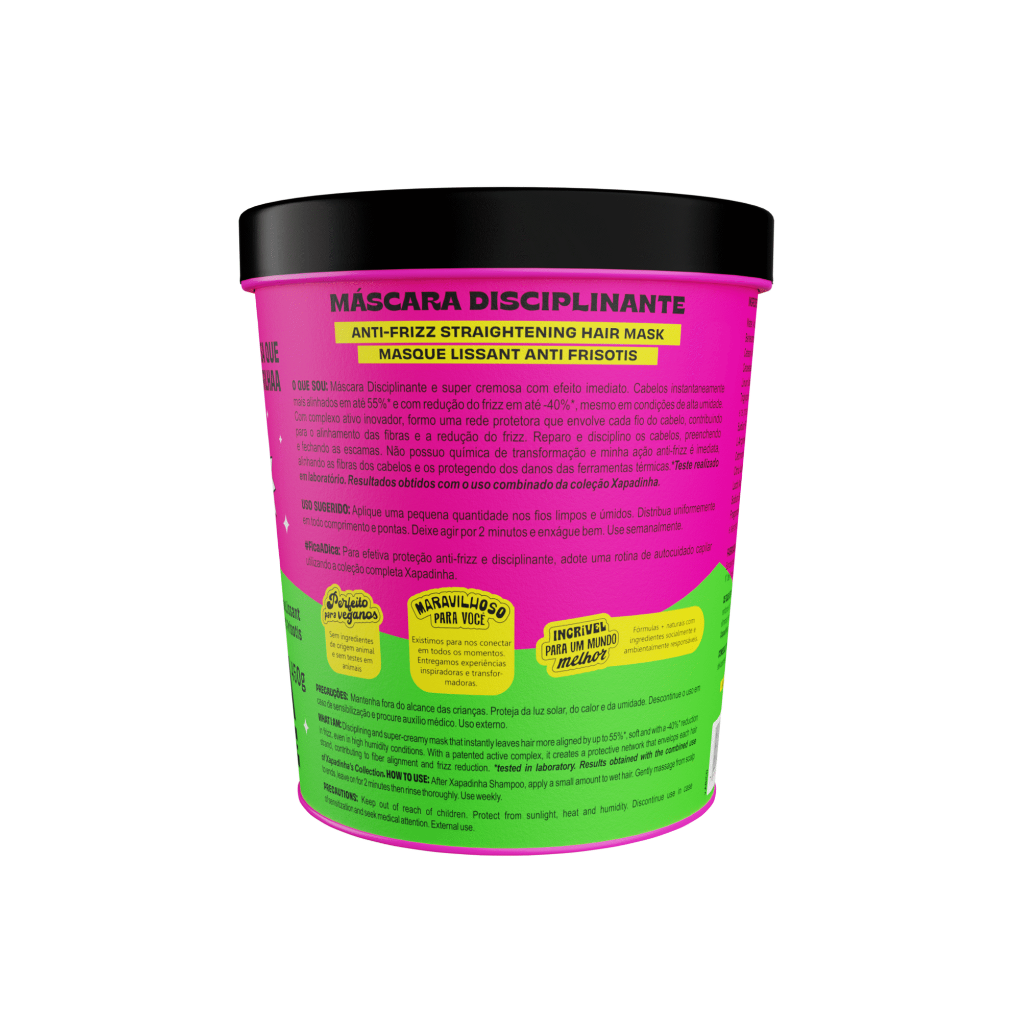 Máscara Cabelo Disciplinante Xapadinha