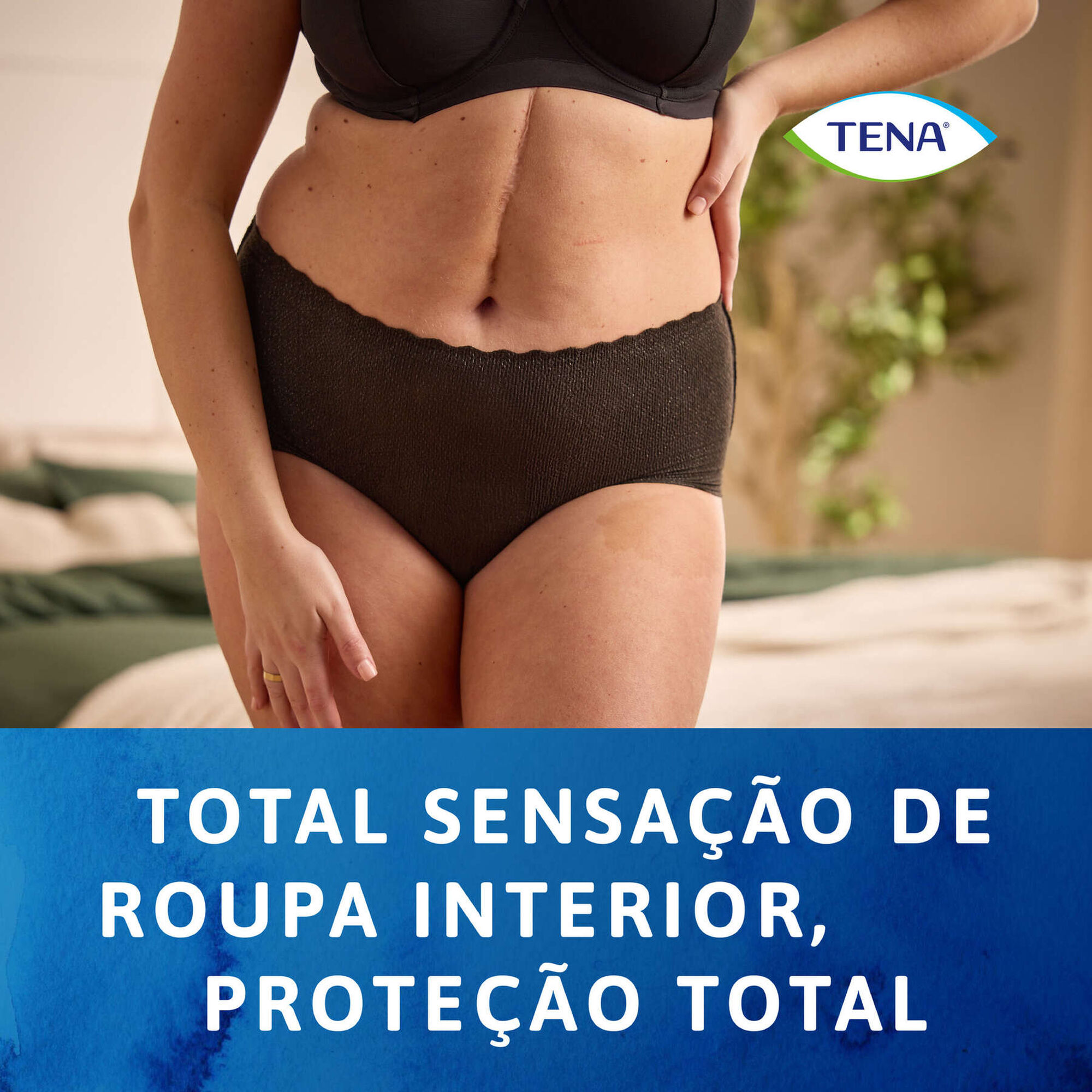 Cuecas Incontinência Silhouette Plus L Preto