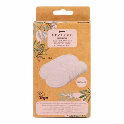 Discos Desmaquilhantes Reutilizáveis de Bambu