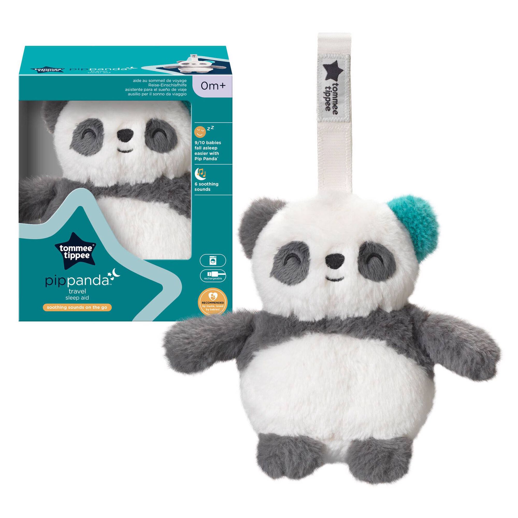 Peluche com Som Panda Pio The Panda