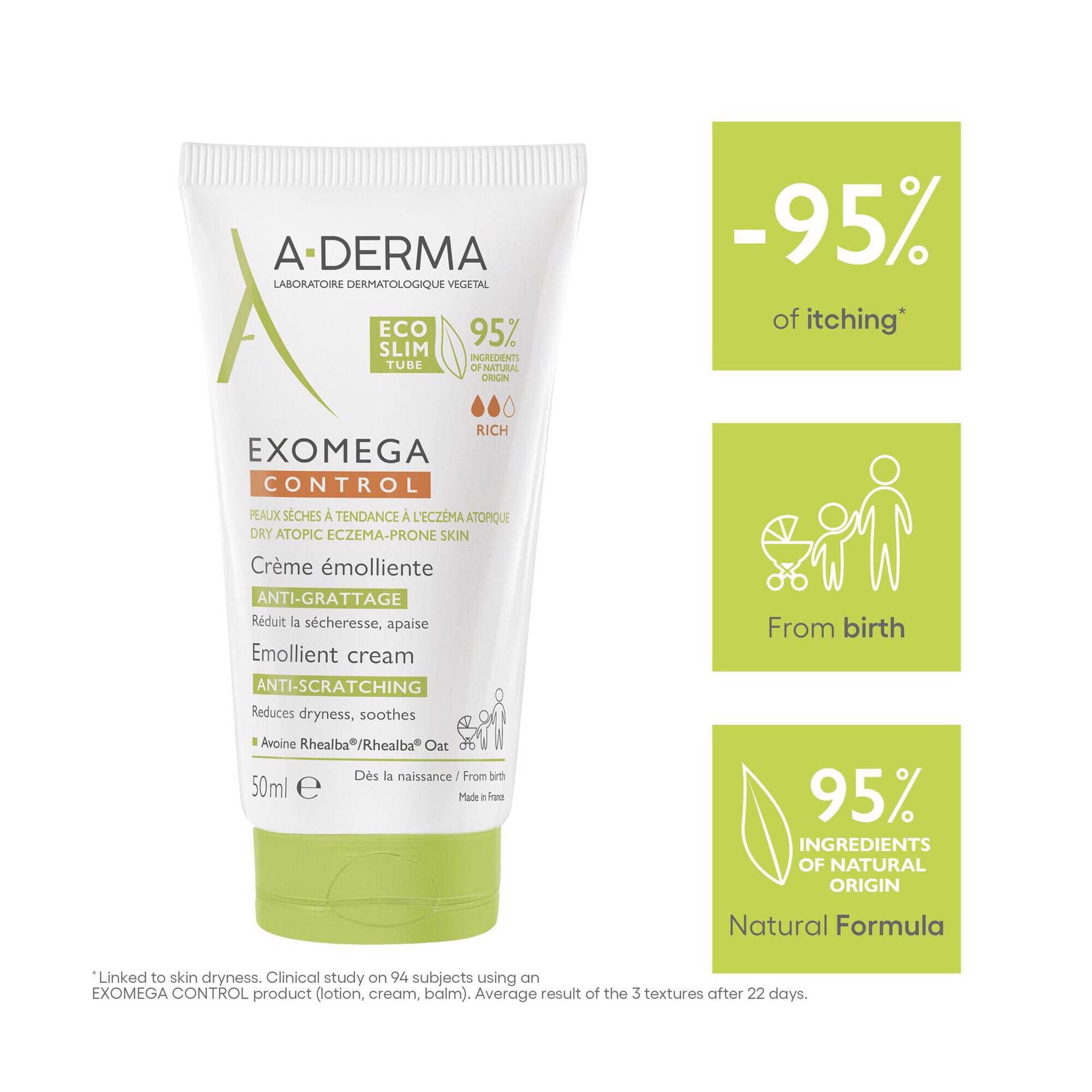 Exomega Control Emollient Cream