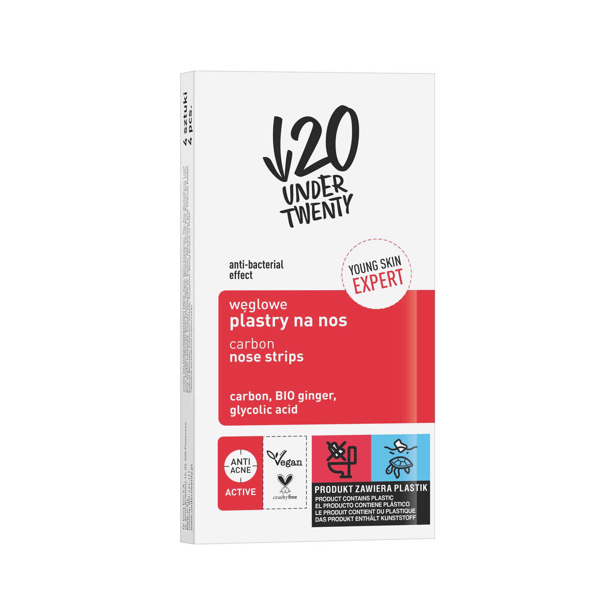 Carbon Nose Strips Anti-Bacterial Effect