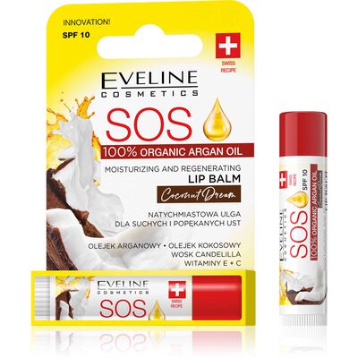 SOS Lip Balm Nourishing Coconut Dream
