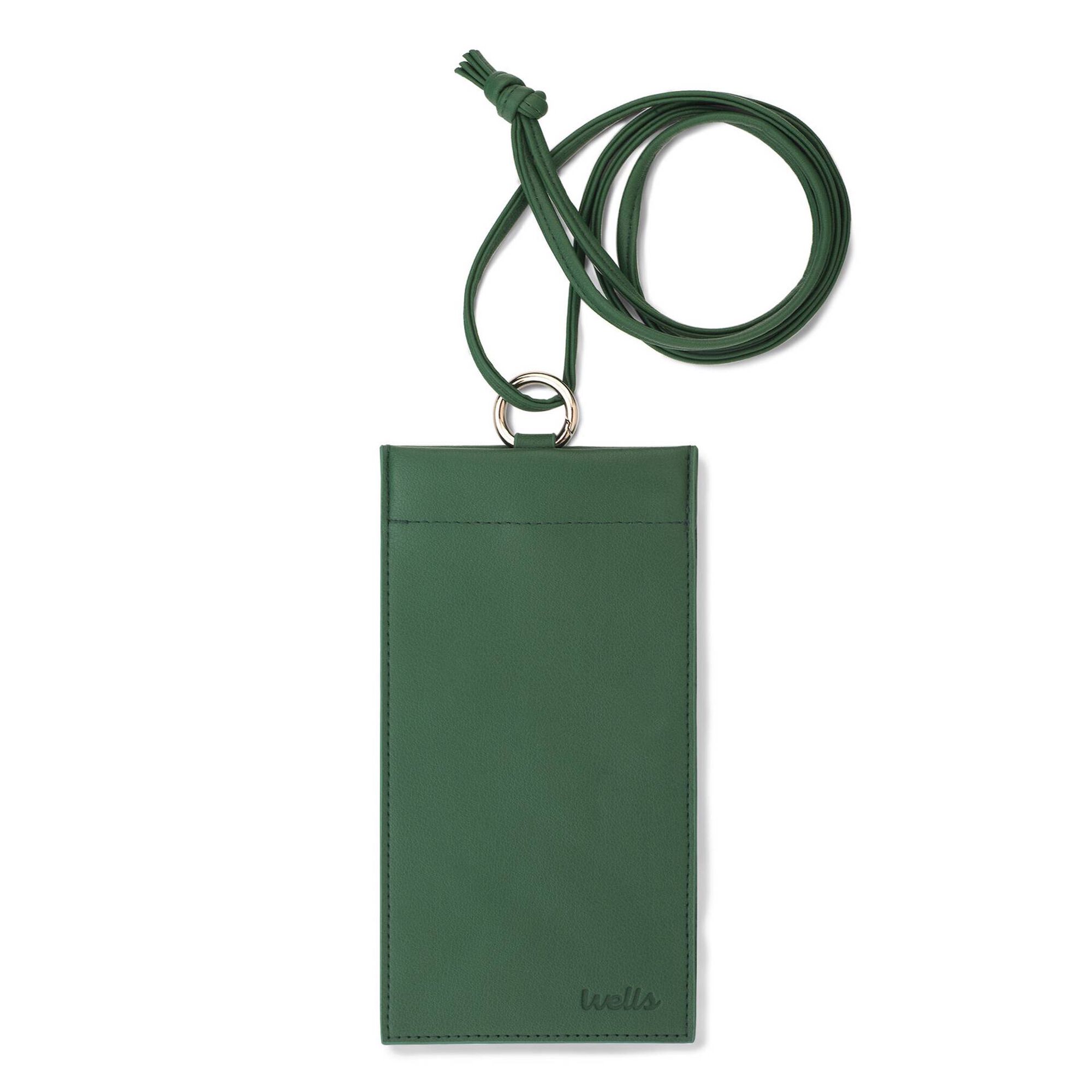 Bolsa Pele para Óculos com Alça Cor Verde