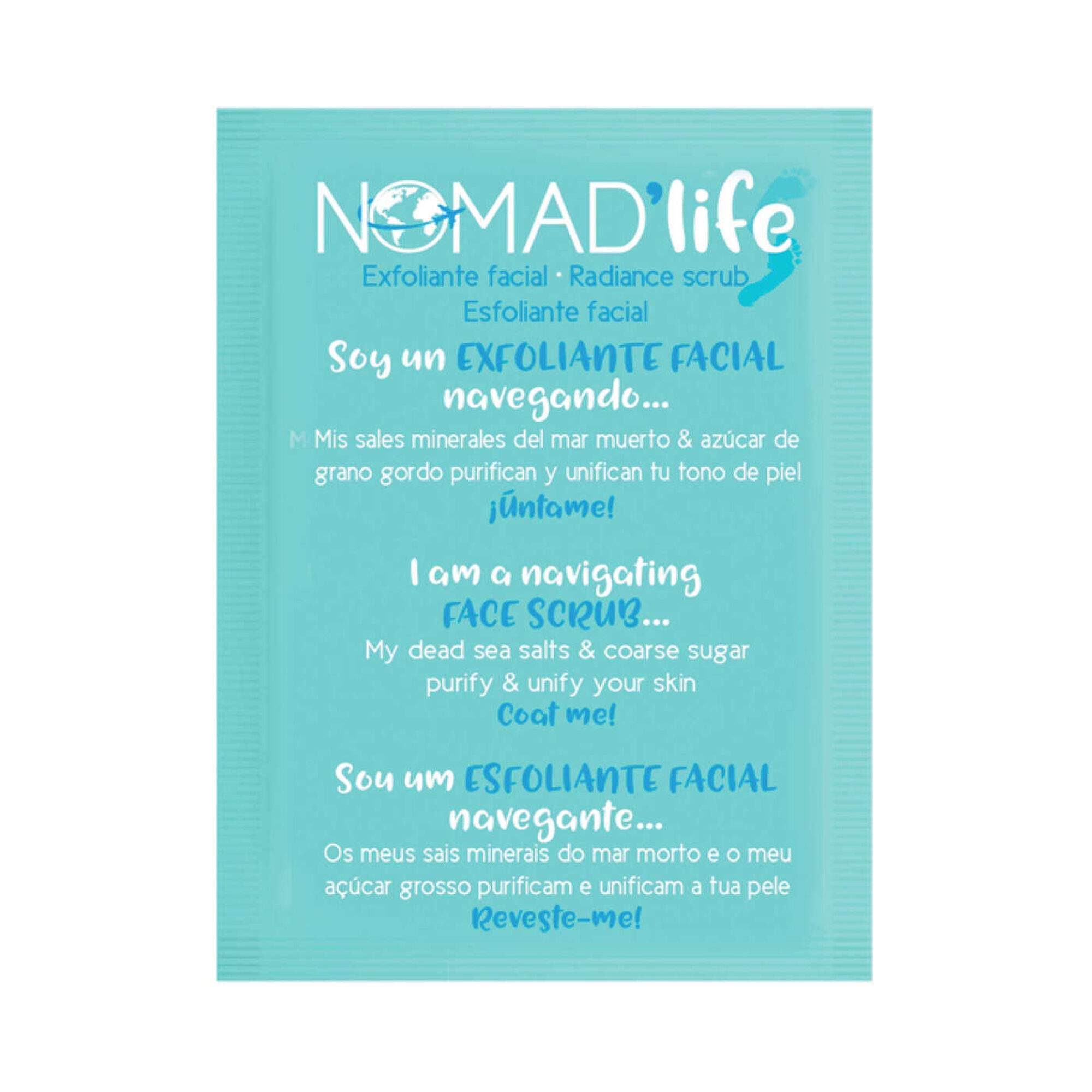 Esfoliante Facial Sais Minerais e Açucar Grosso