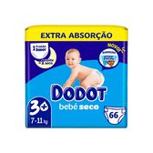 Fraldas de Bebé Extra Absorção 7-11 kg T3+ Wells Image 1