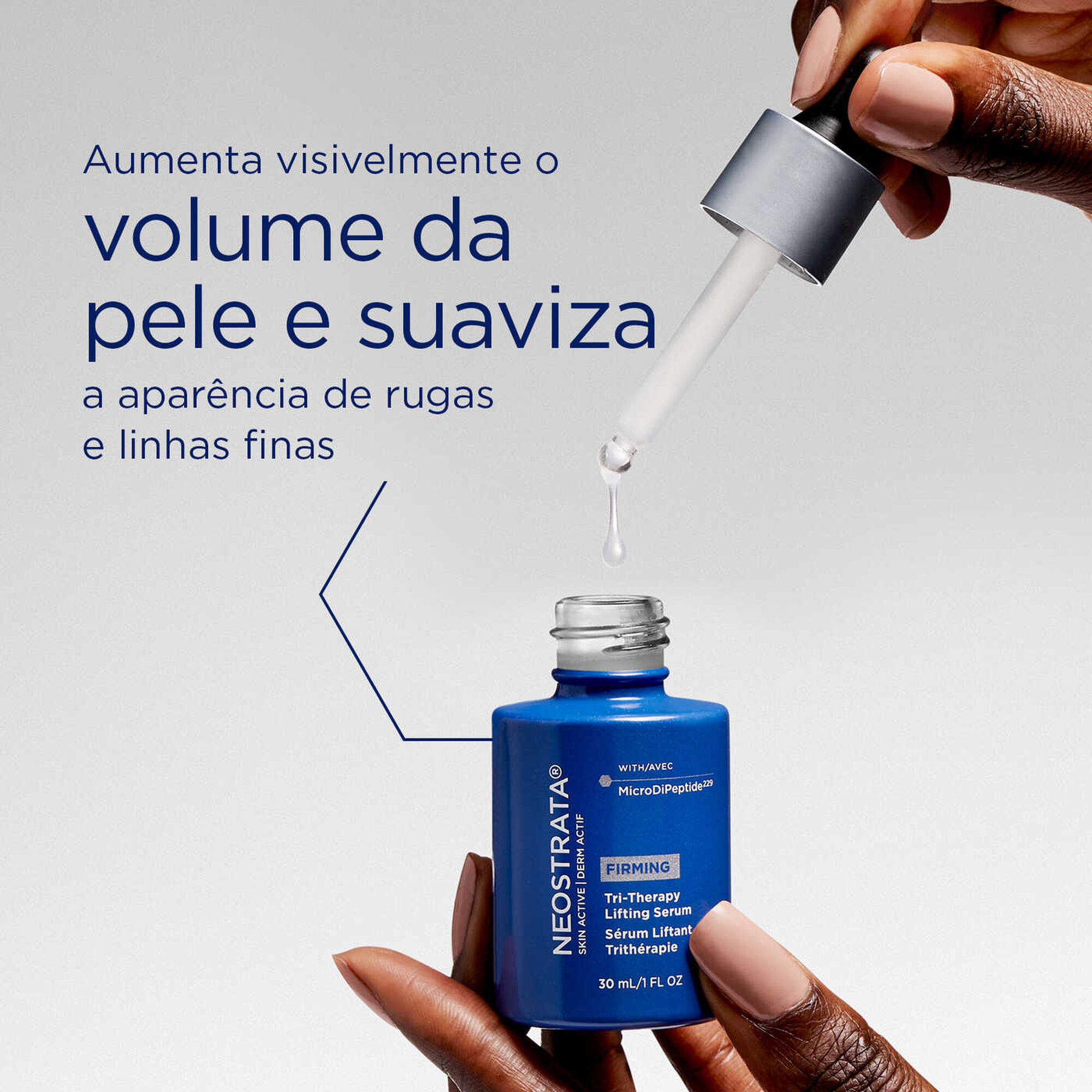 Creme de pescoço  tripla firmeza Skin Active
