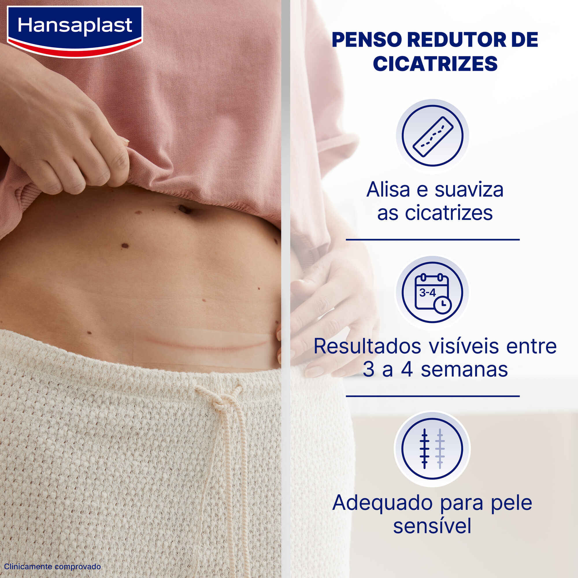 Pensos Redutores de Cicatrizes XL