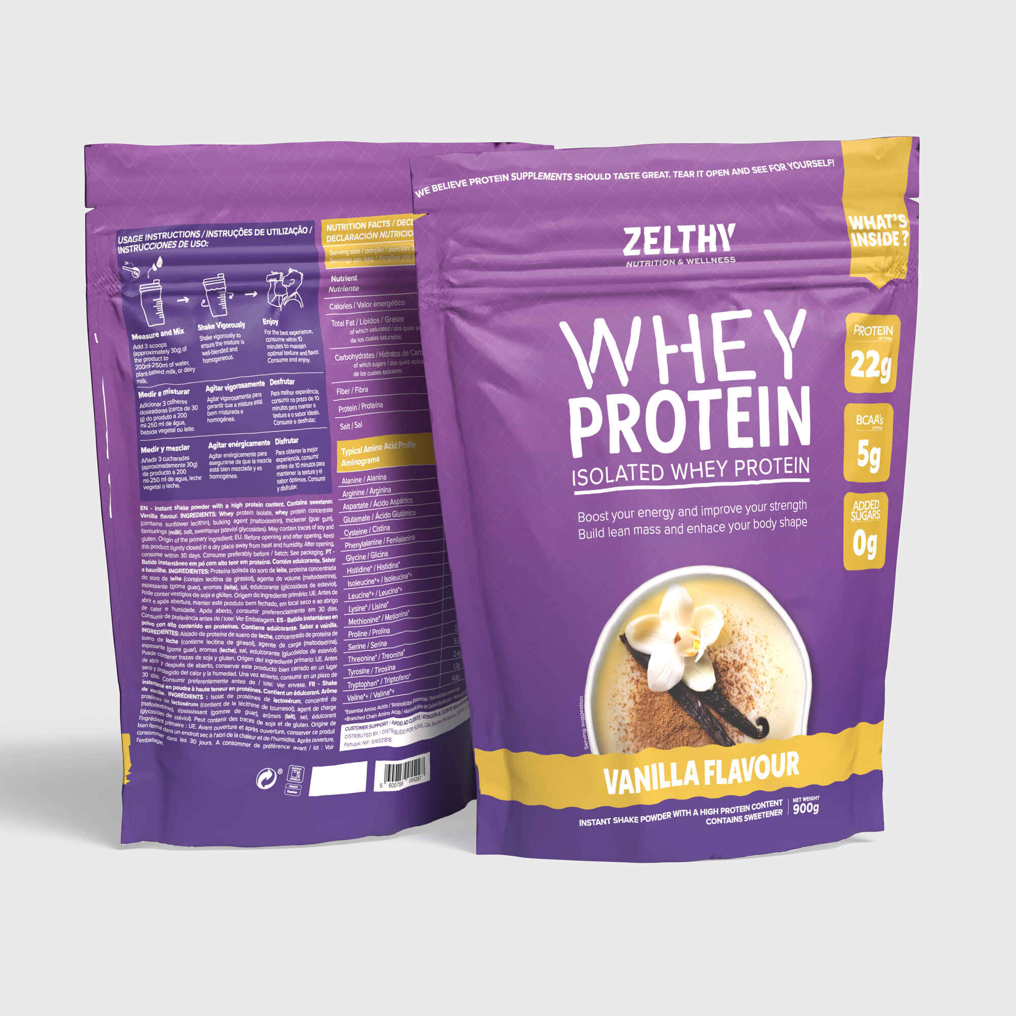 Whey Protein Vanilla Flavour