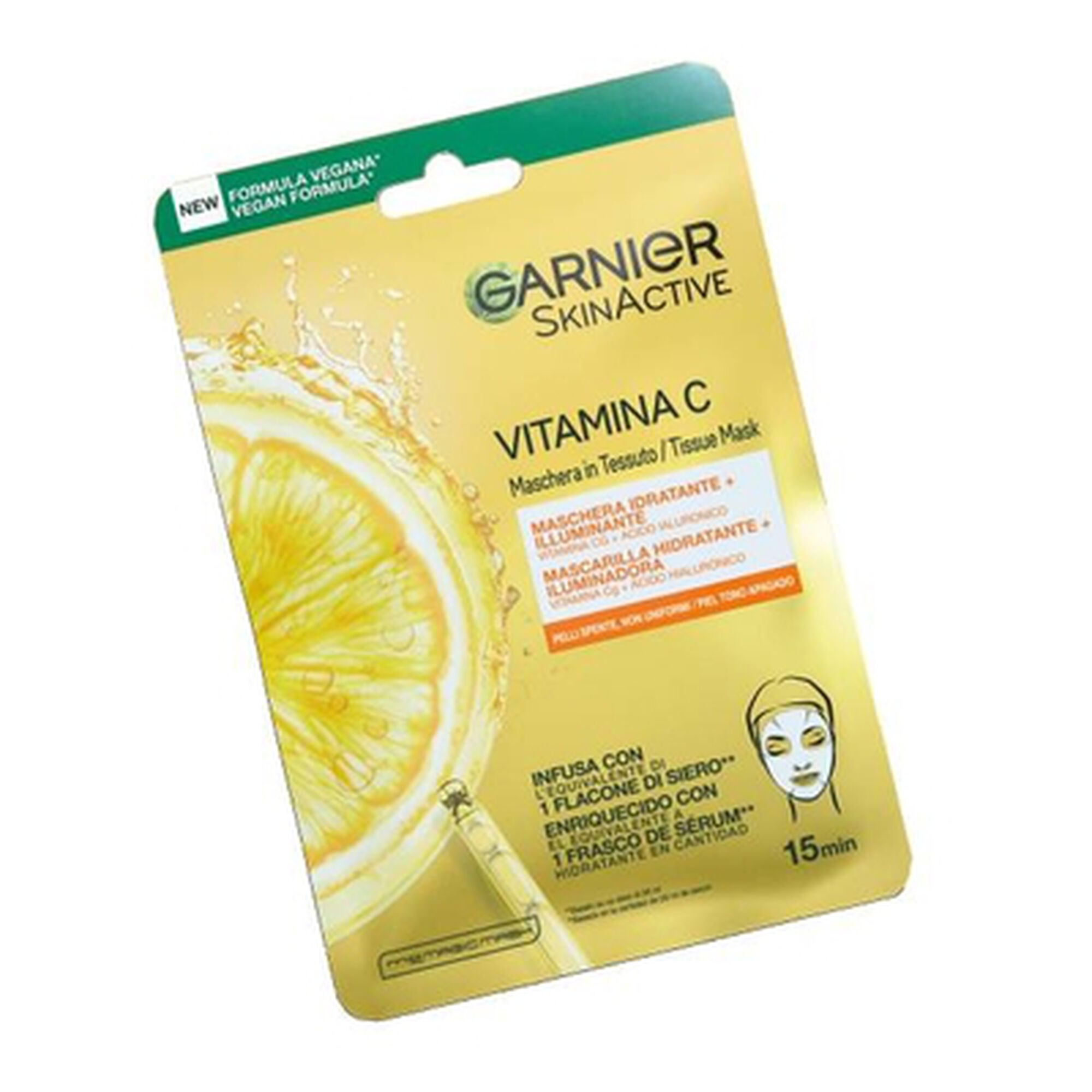 SkinActive Vitamina C Tissue Mask