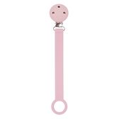 Pacifier Clip Universal Holder Silicone Pink Wells