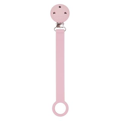 Pacifier Clip Universal Holder Silicone Pink