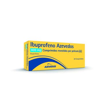 Ibuprofeno Azevedos 400 mg Comprimidos Wells