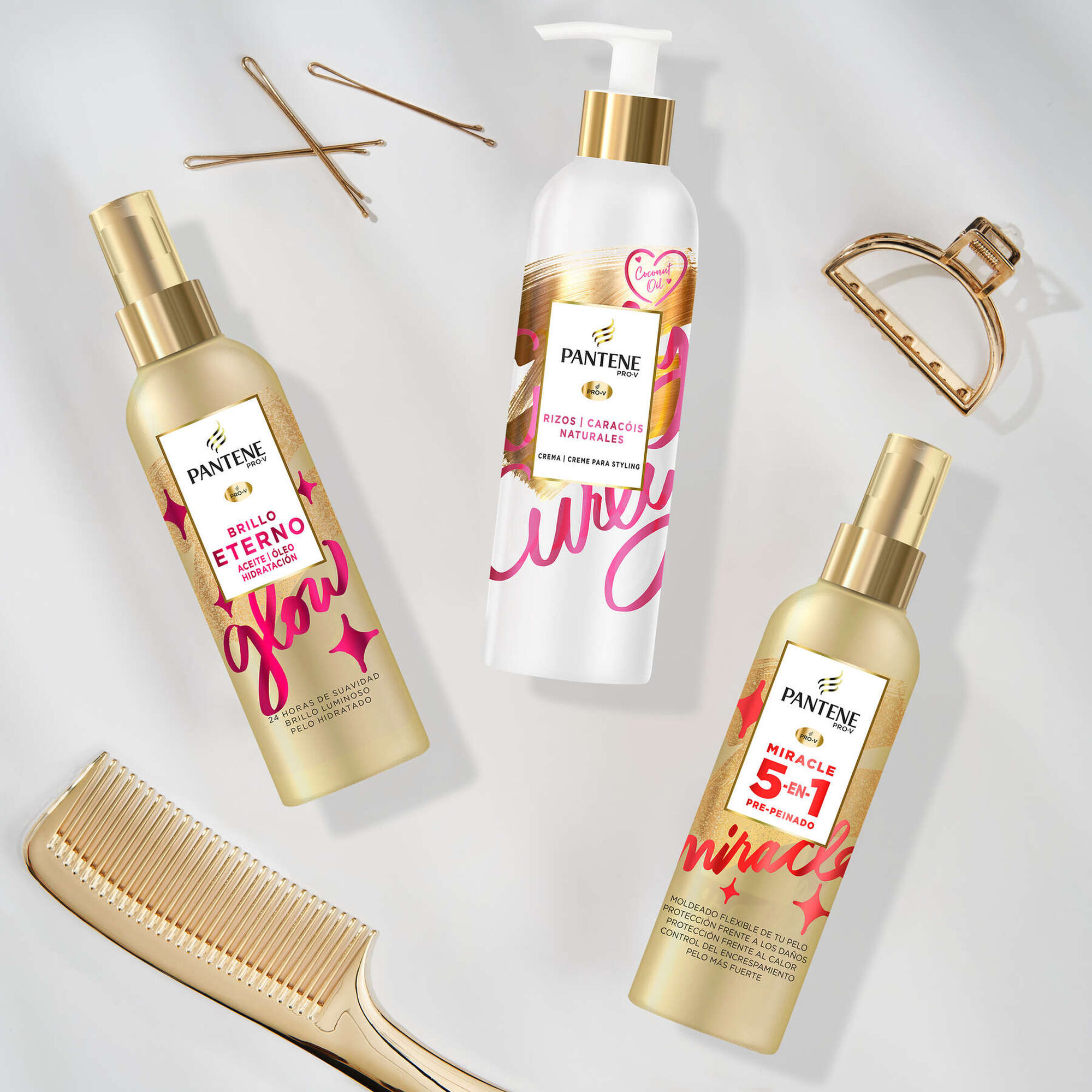 Creme Capilar para Caracóis Naturais Pro-V