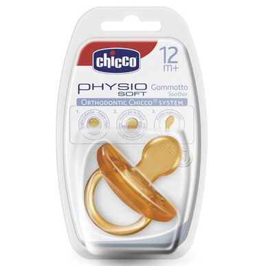 Chucha Physio Soft Borracha + 12 Meses Wells